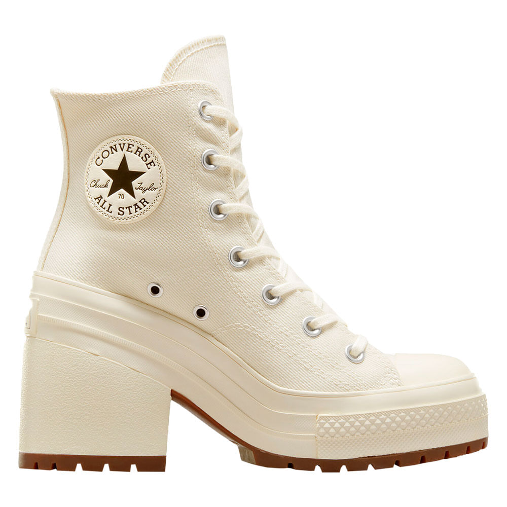 Tênis Chuck 70 De Luxe Heel Converse A06899C MARFIM
