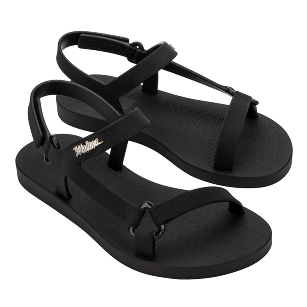 Mini Melissa Sun Downtown Infantil 35768 PRETO
